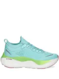 Ea7 Emporio Armani perforated-detail lace-up sneakers - Blue