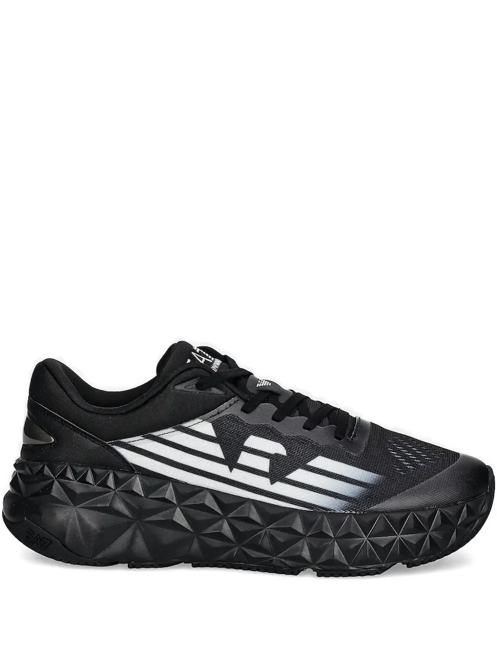 Ea7 Emporio Armani Ultimate C2 Kombat eagle-logo sneakers Black