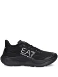 Ea7 Emporio Armani logo-detail sneakers - Black