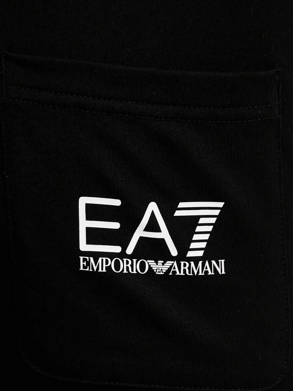 Ea7 Emporio Armani logo-print track pants Zwart