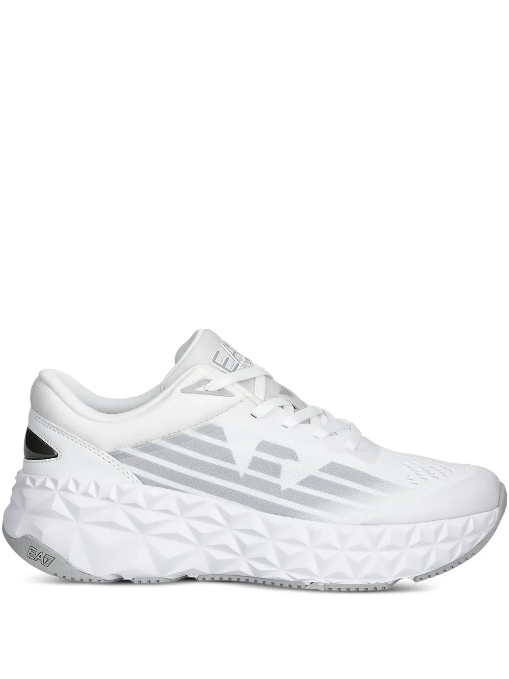 Ea7 Emporio Armani logo-detail sneakers White
