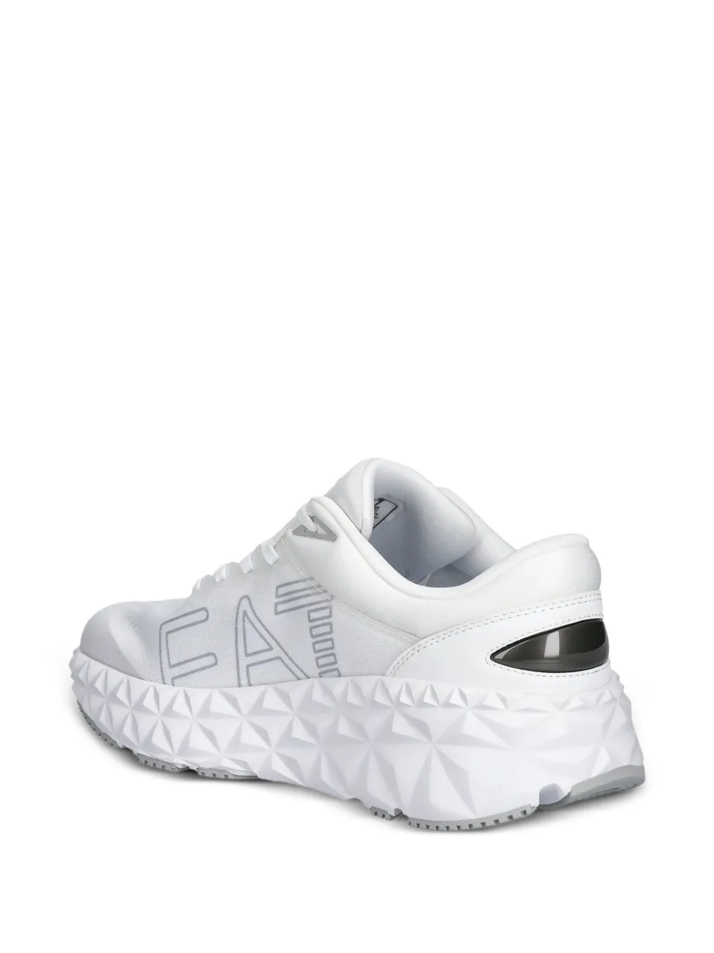 Ea7 Emporio Armani Sneakers met logo - Wit