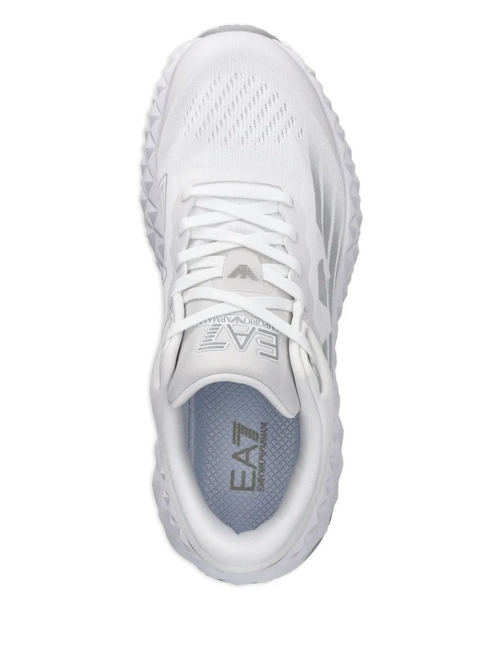 Ea7 Emporio Armani logo-detail sneakers White