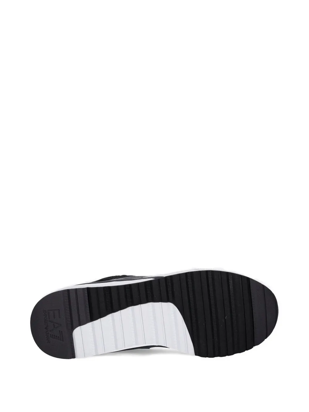Ea7 Emporio Armani Sneakers met geperforeerde vlakken Zwart