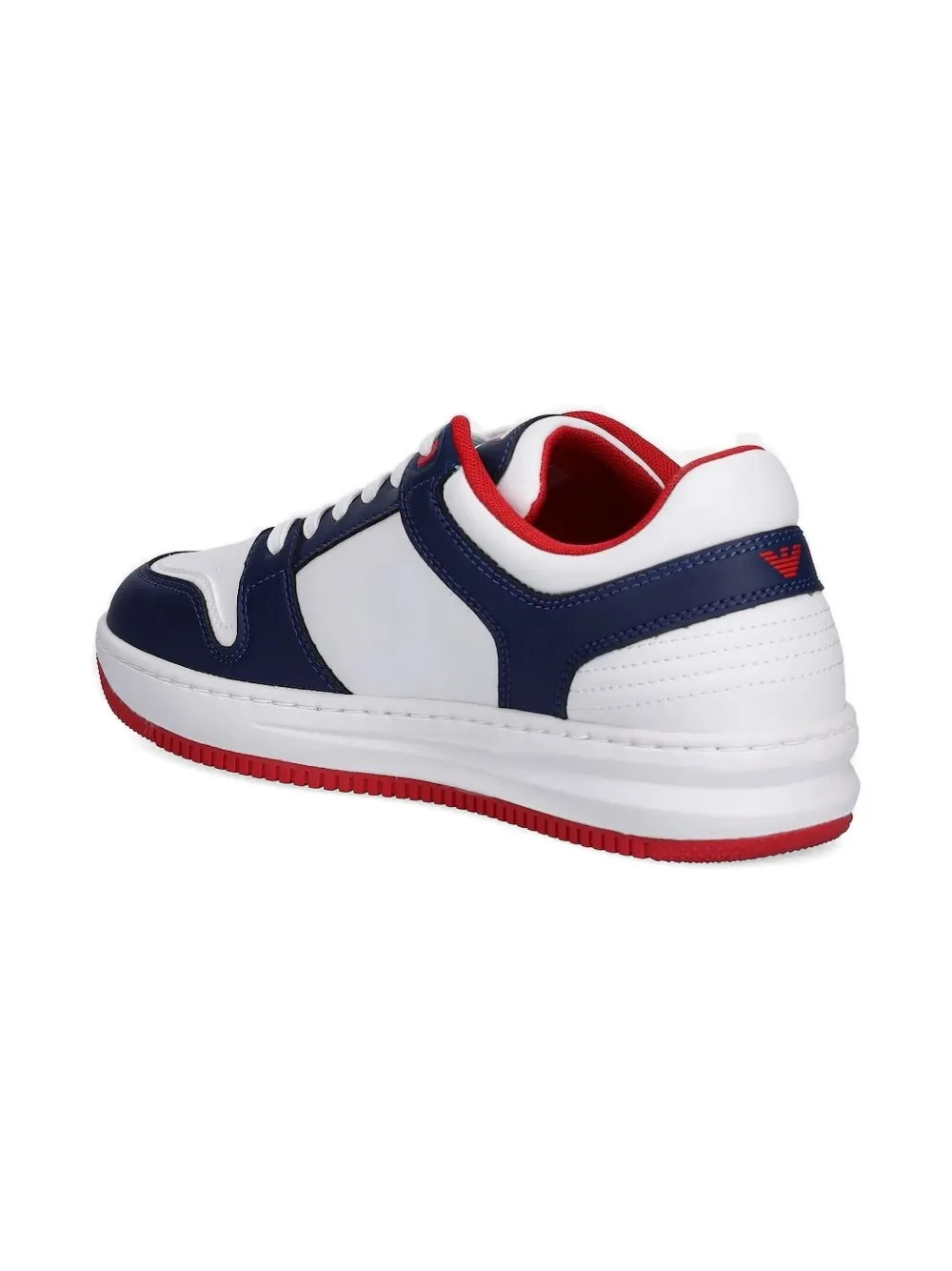 Ea7 Emporio Armani Sneakers met logodetail - Wit