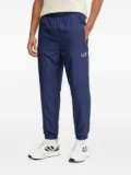 Ea7 Emporio Armani elasticated-waistband track pants - Blue