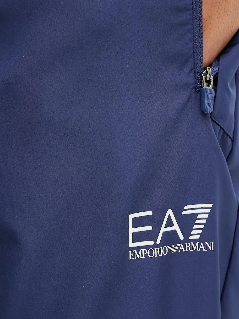 Ea7 Emporio Armani Trainingsbroek met elastische taille Blauw