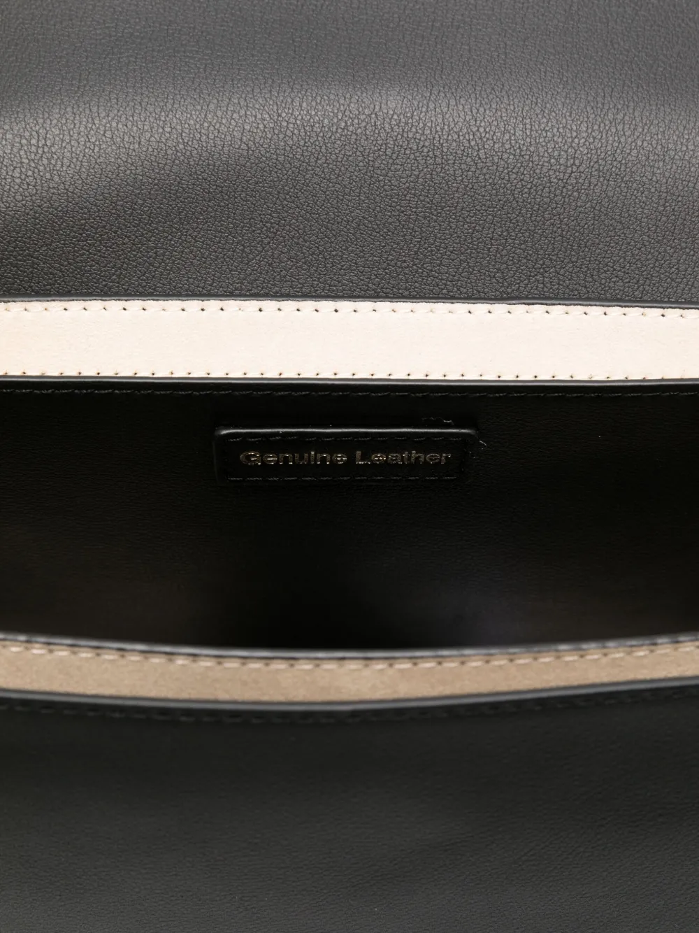Love Moschino Schoudertas met logo-reliëf Zwart