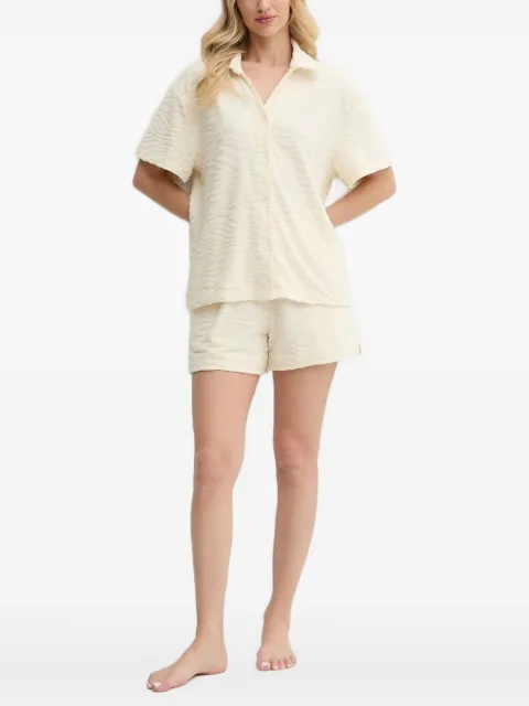 MC2 Saint Barth wave-textured shirt