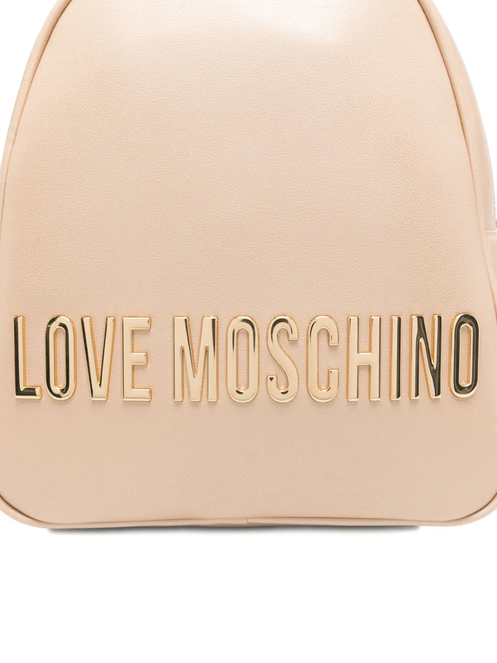 Love Moschino Rugzak met logo Beige