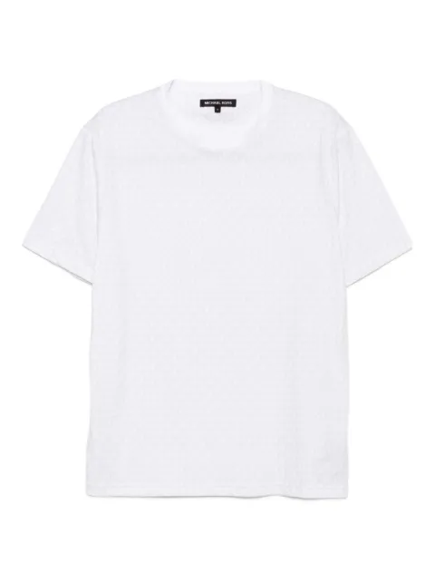 Michael Kors monogram-print cotton T-shirt