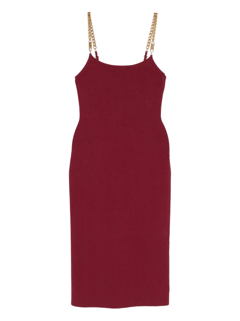 Michael Kors Jurk met kettingbandje Rood