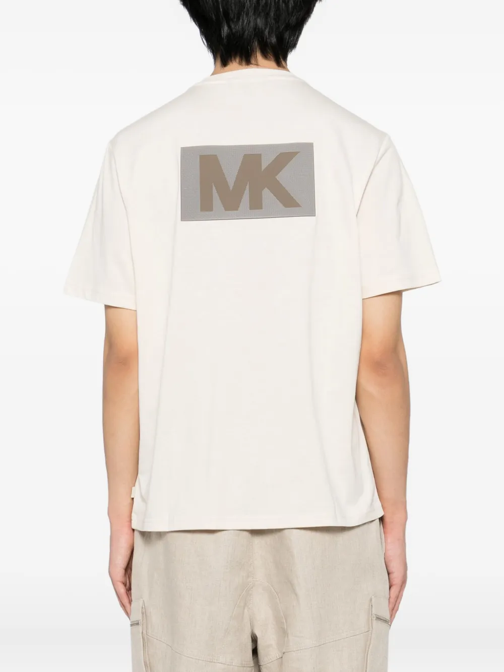 Michael Kors Katoenen T-shirt Beige