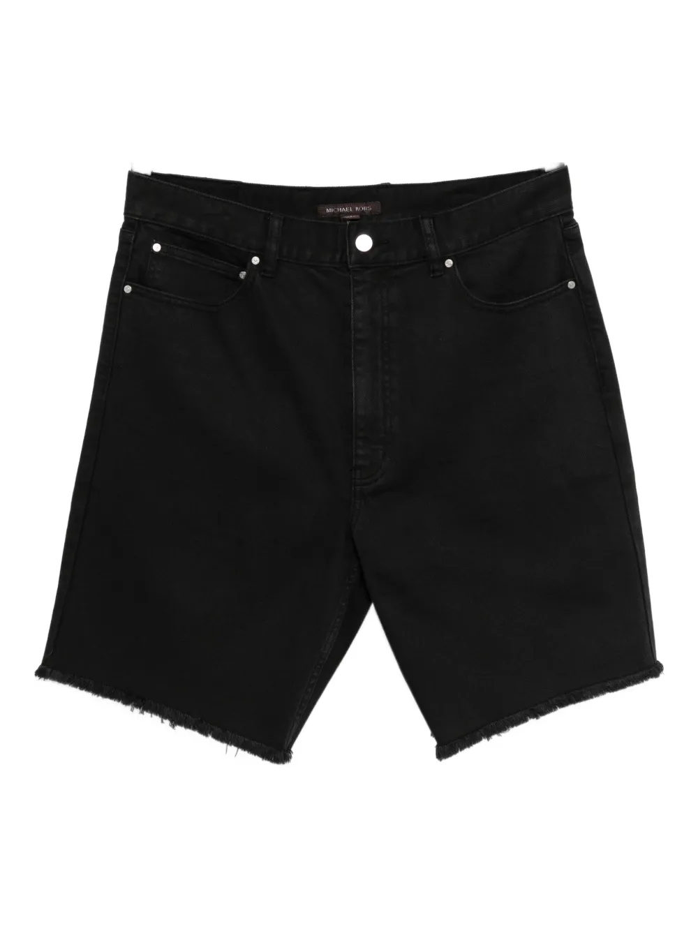 Michael Kors Gerafelde shorts Zwart