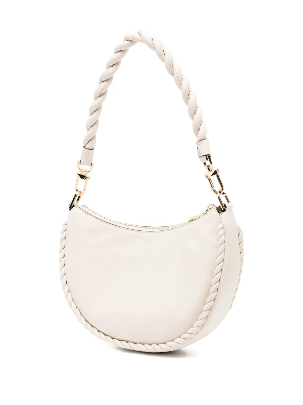 Michael Kors Leren crossbodytas Beige