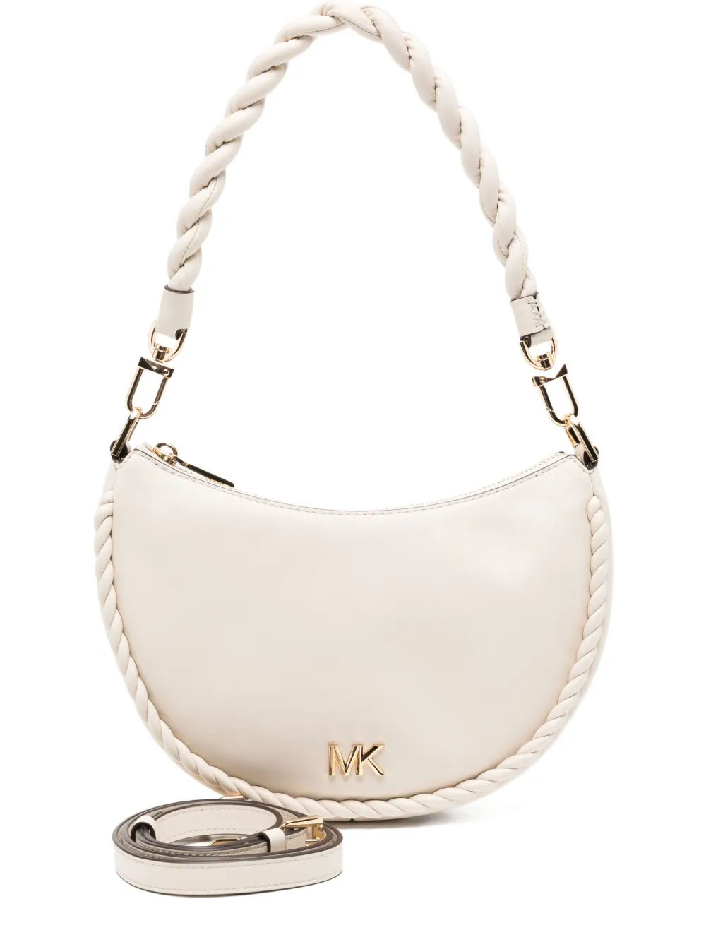 Michael Kors Leren crossbodytas Beige