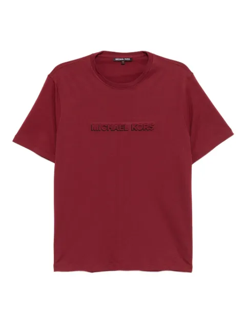 Michael Kors logo-embossed cotton T-shirt