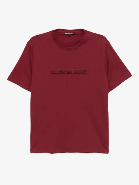 Michael Kors logo-embossed cotton T-shirt