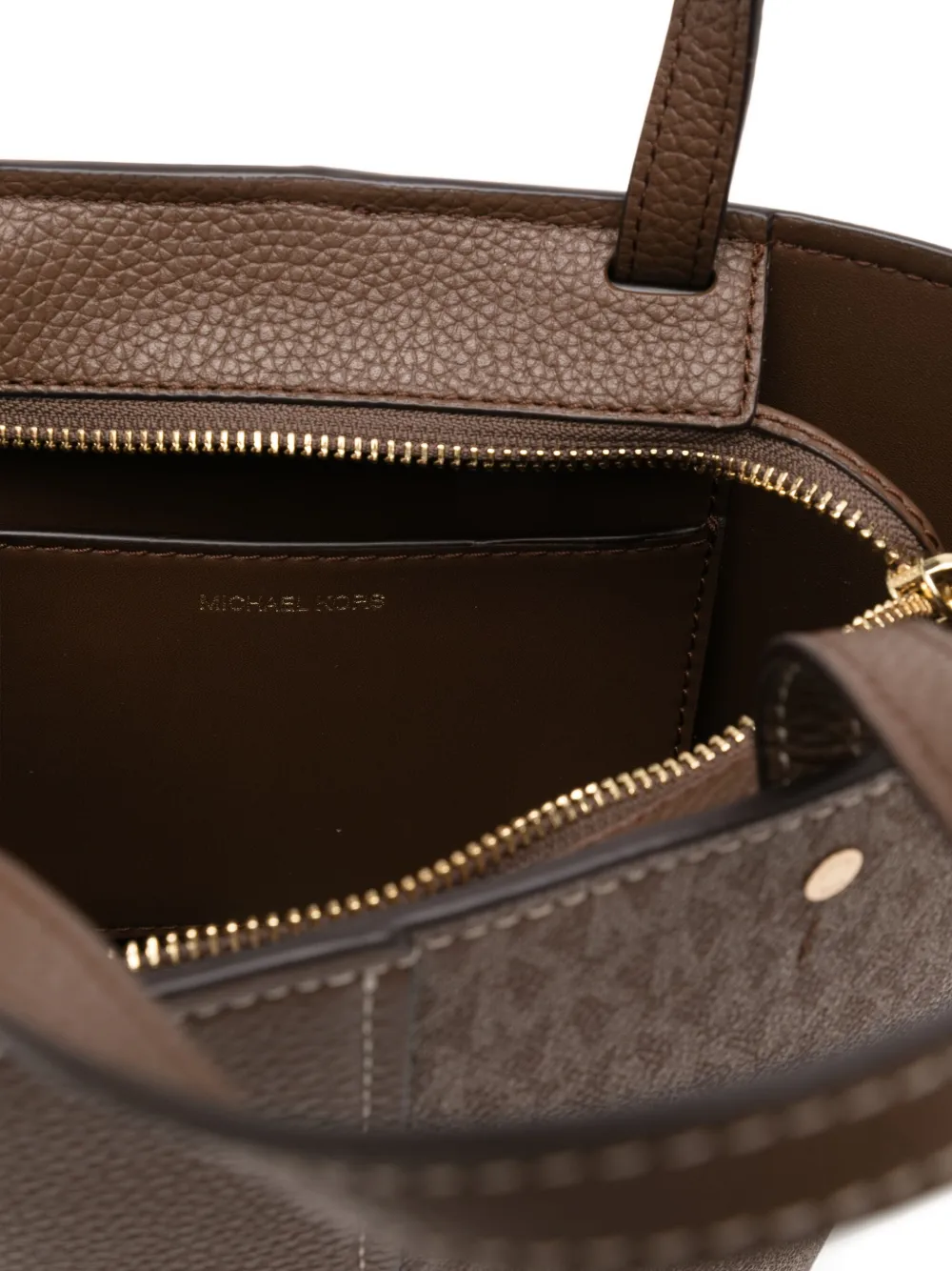 Michael Kors Medium Flora Tote Bag In Brown