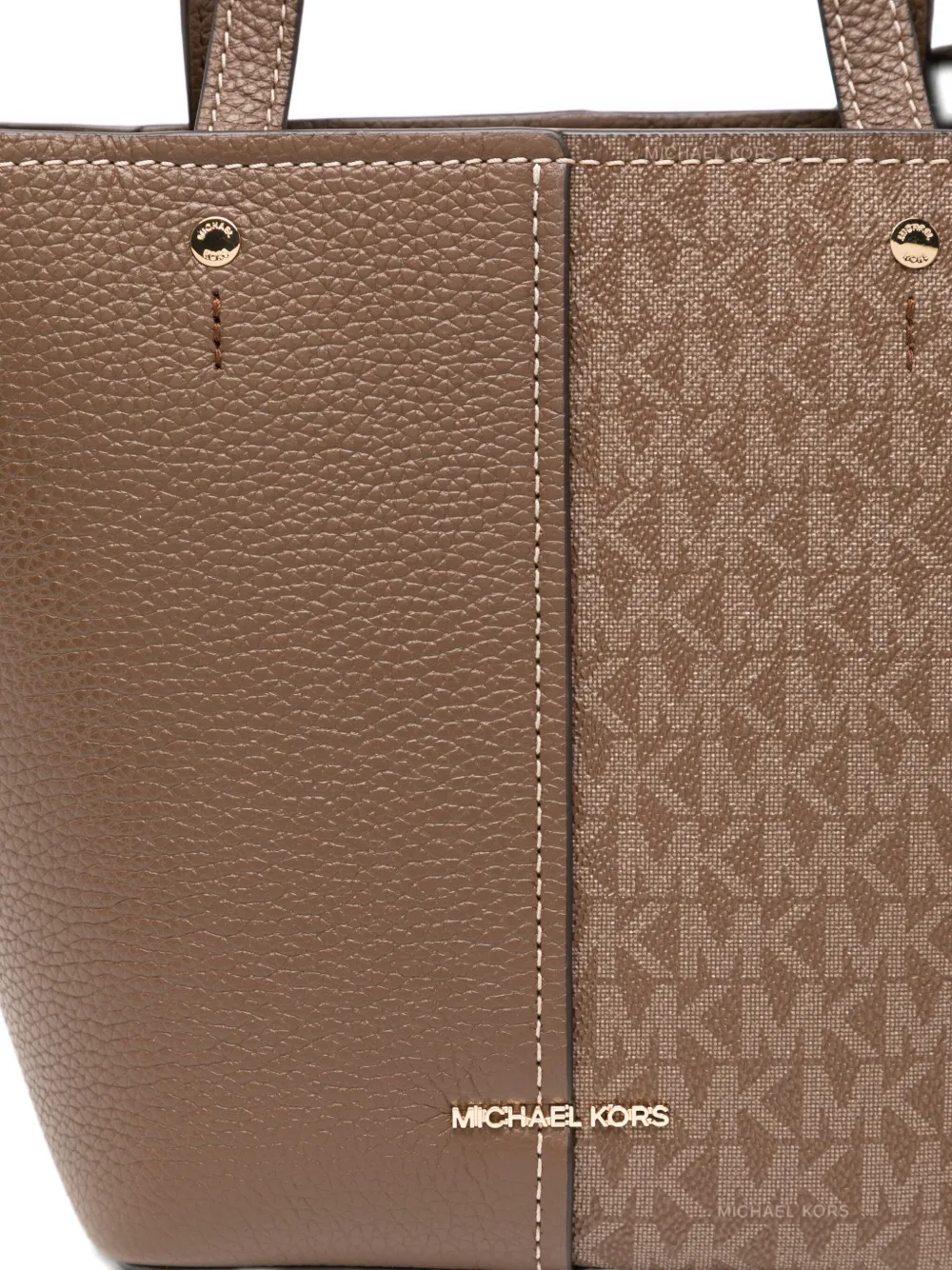 Michael Kors Medium Flora Tote Bag In Brown
