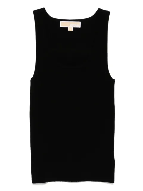 Michael Kors ribbed scoop-neck tank top