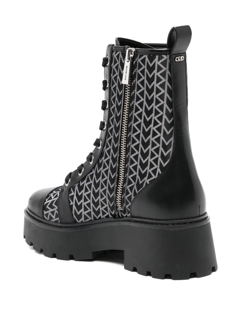Michael Kors 50mm Blake combat boots Black
