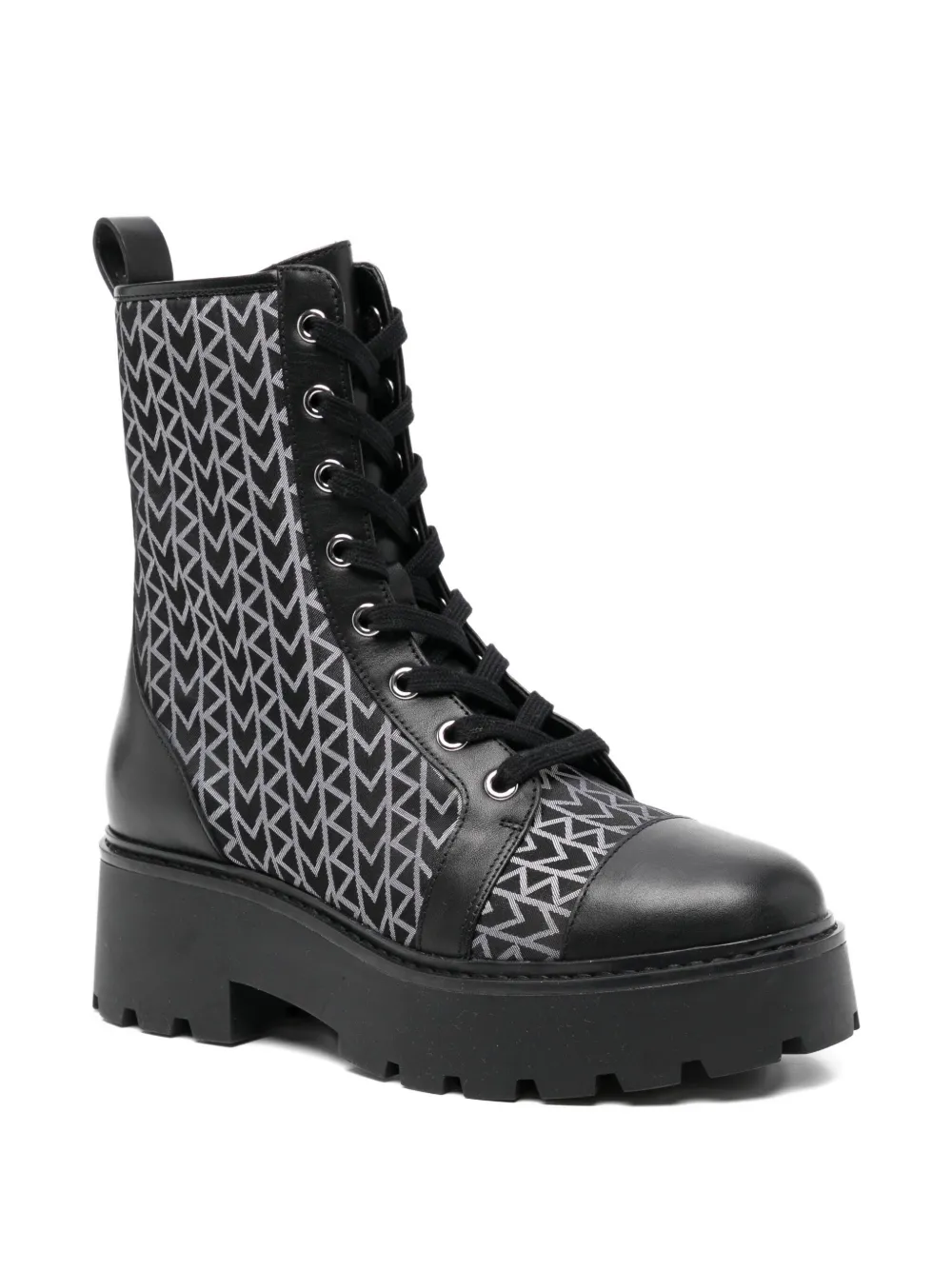 Michael Kors 50mm Blake combat boots Black