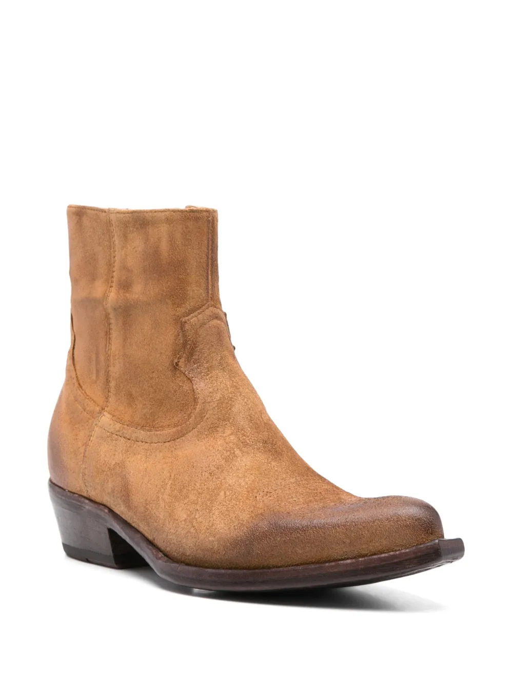 ERALDO bottines d'inspiration western 40 mm en daim | bottes de motard | Image 2