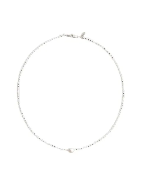 Santangelo keshi pearl beaded necklace