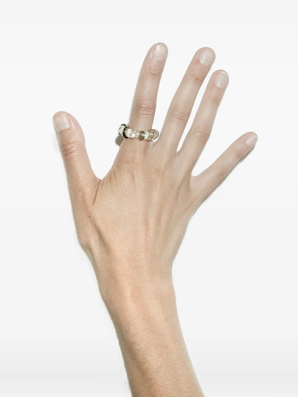 Santangelo Mother-of-pearl Lento Ring In Brown