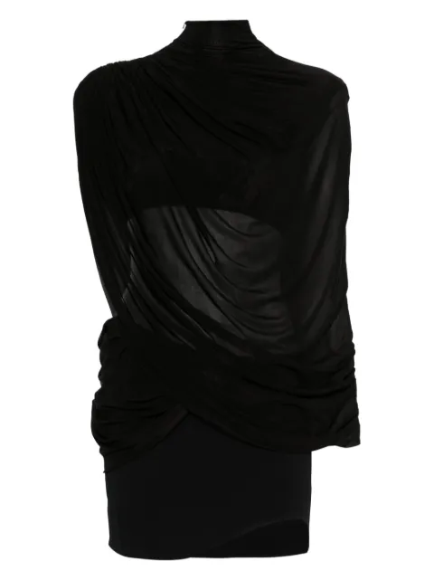 FRANCESCO MURANO draped high-neck dress