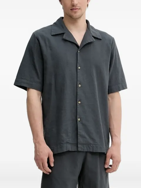 Won Hundred short-sleeve revere shirt