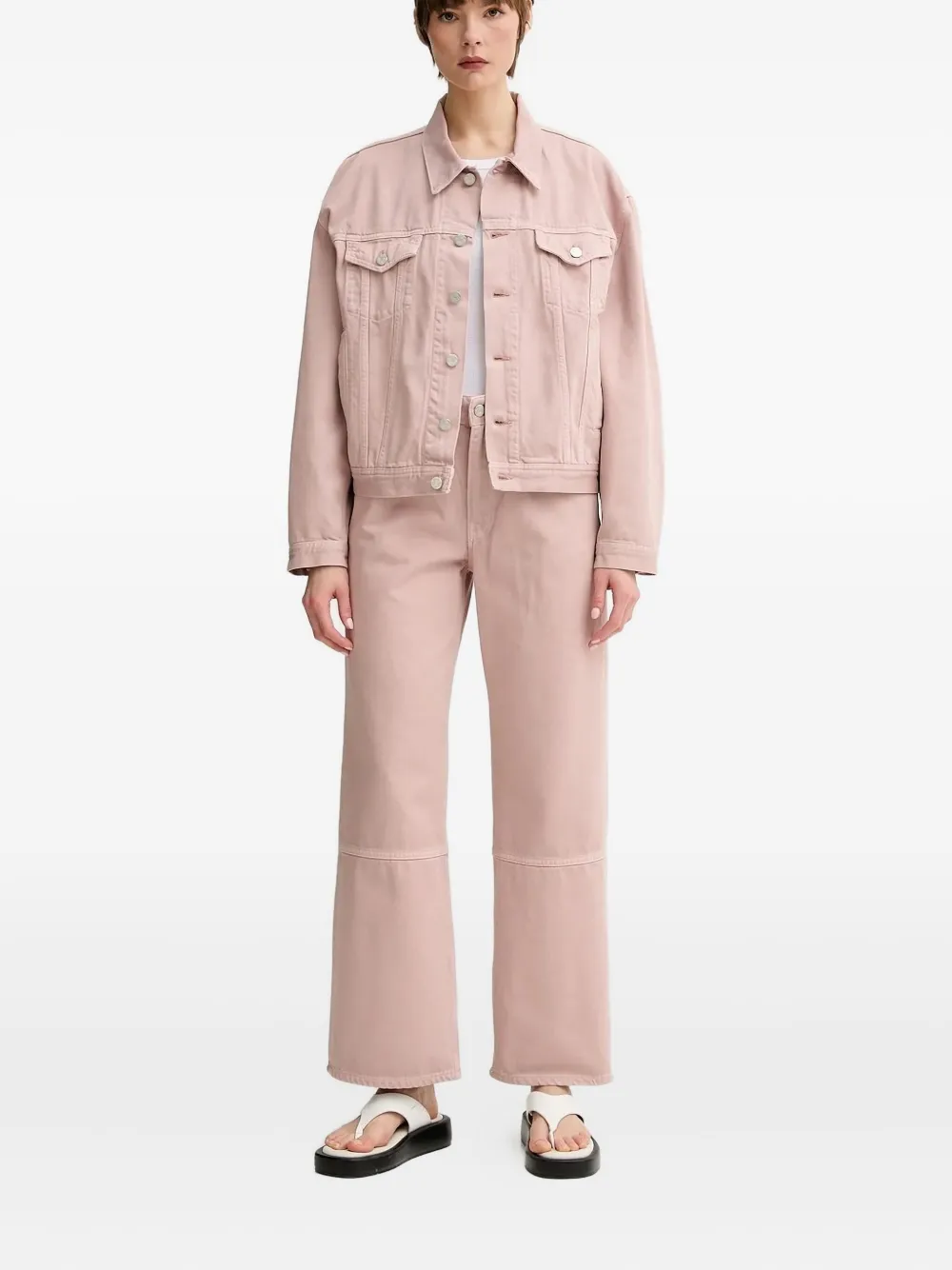 Won Hundred Las Vegas Panelled Jeans In Pink