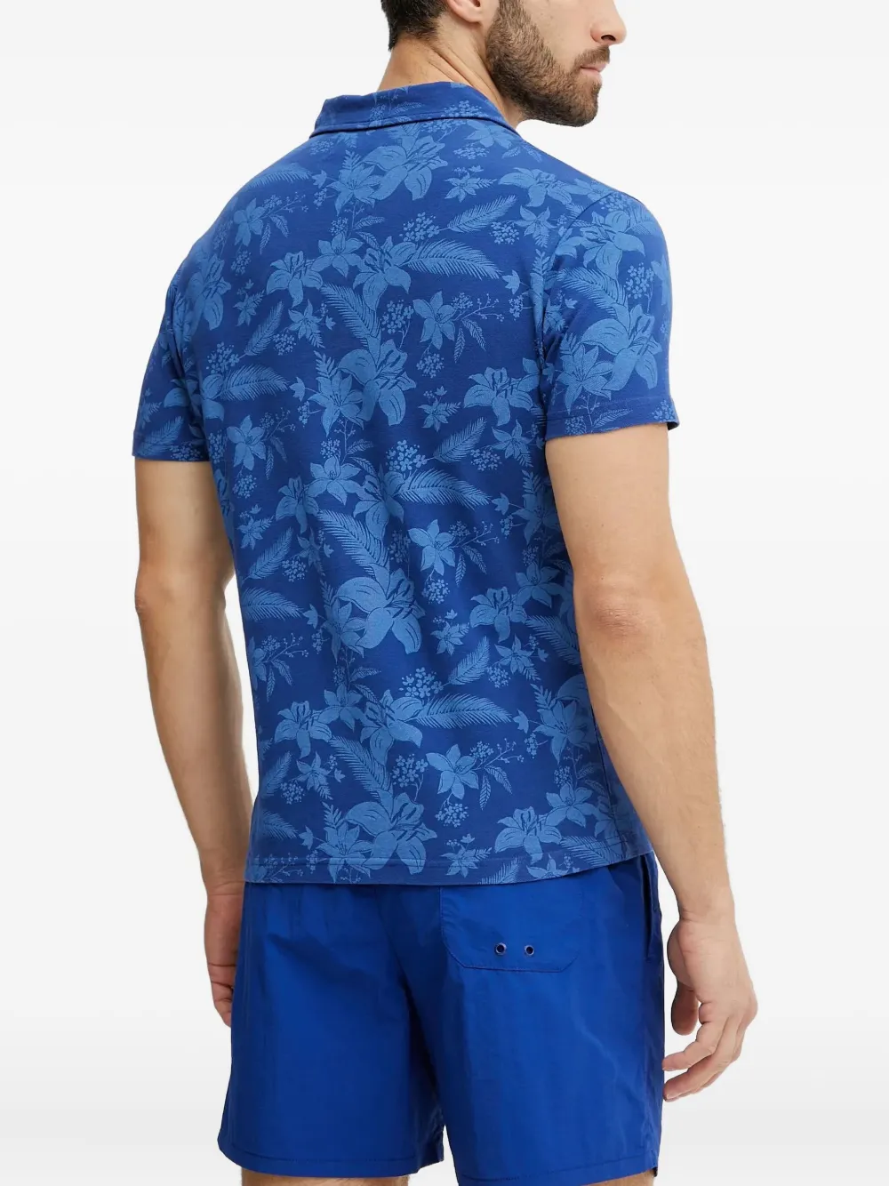 Vilebrequin floral-print polo shirt | Image 2