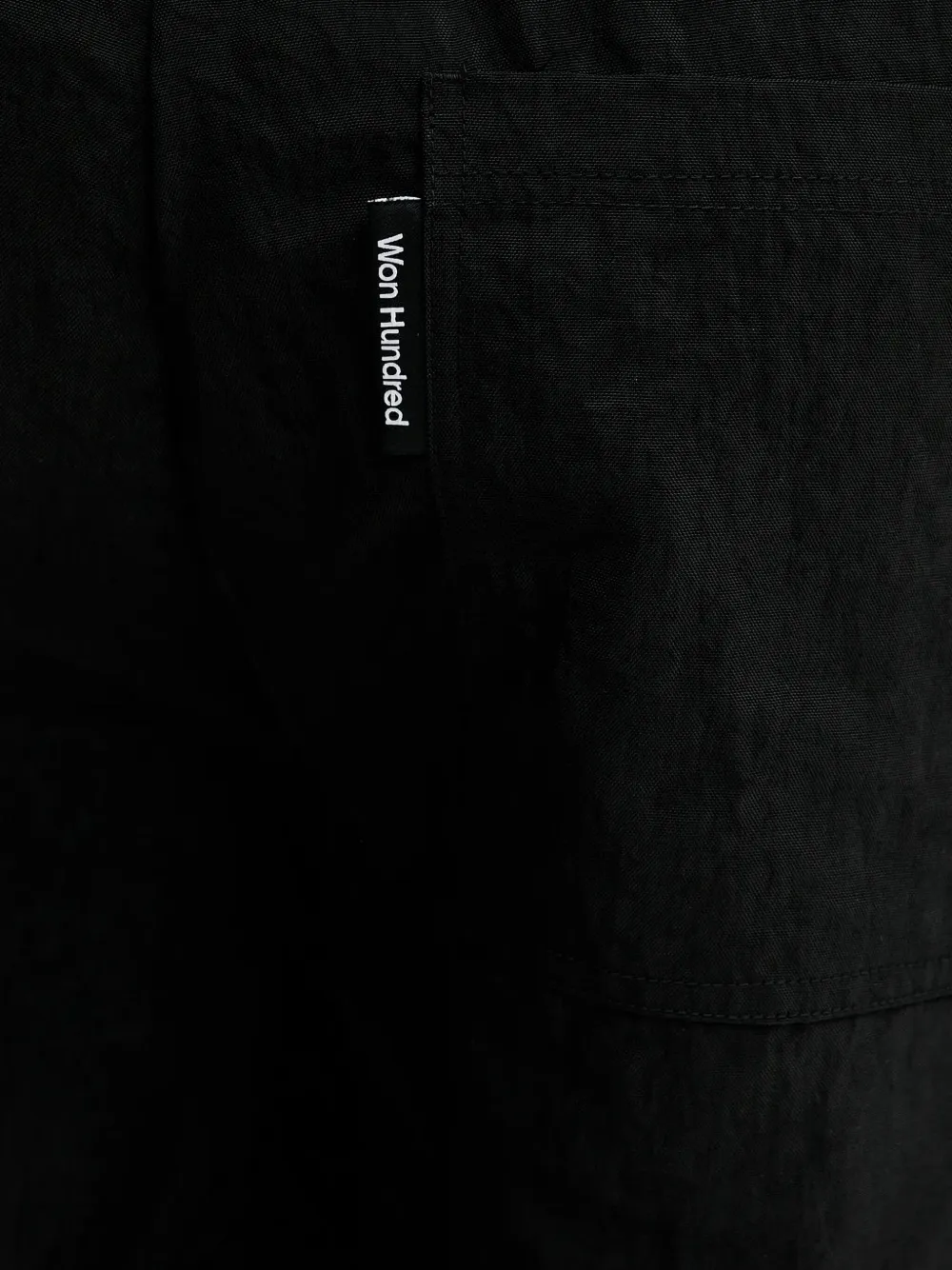 Won Hundred Shorts met zak en rits Zwart