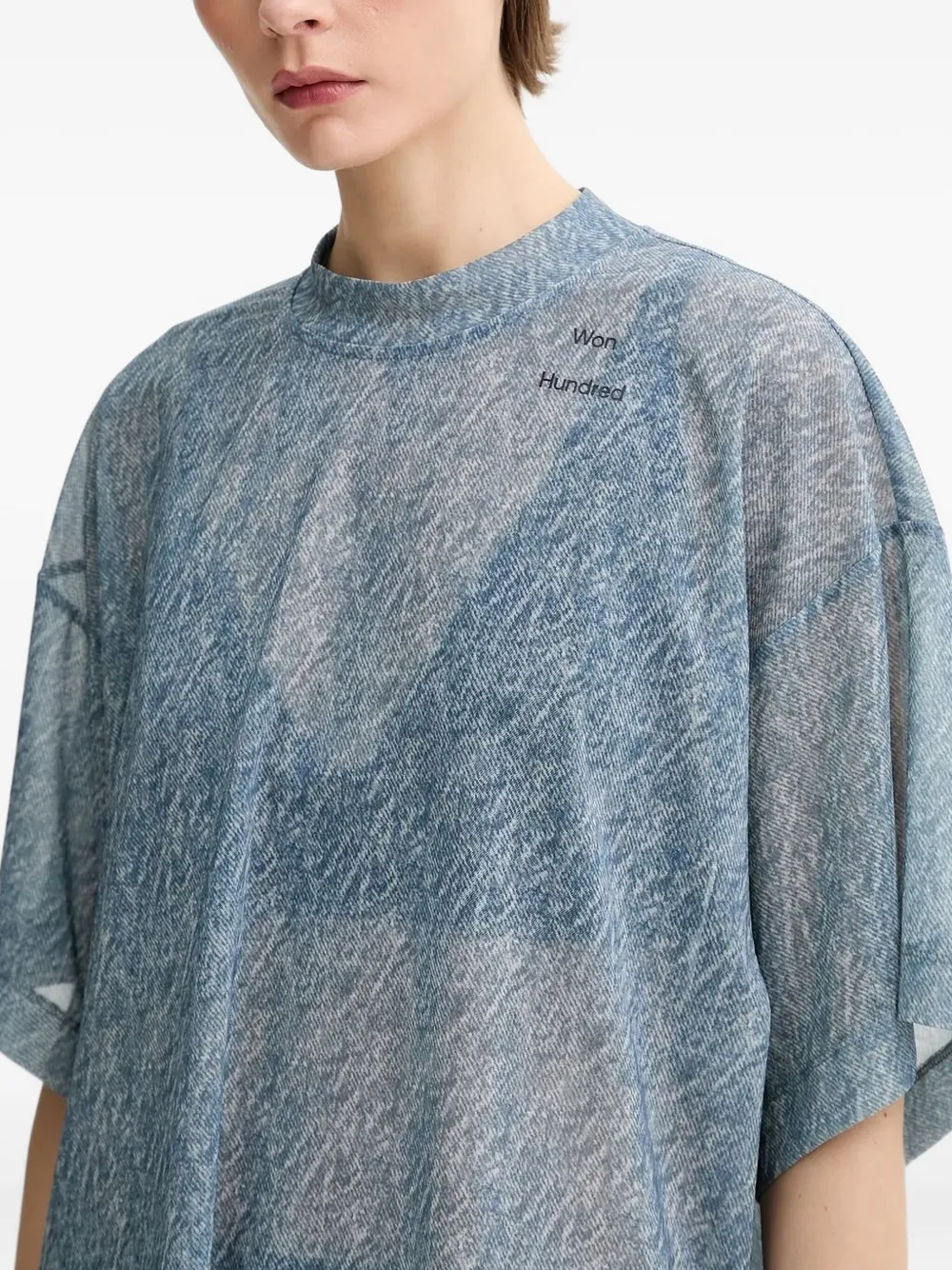 Won Hundred T-shirt met korte mouwen Blauw