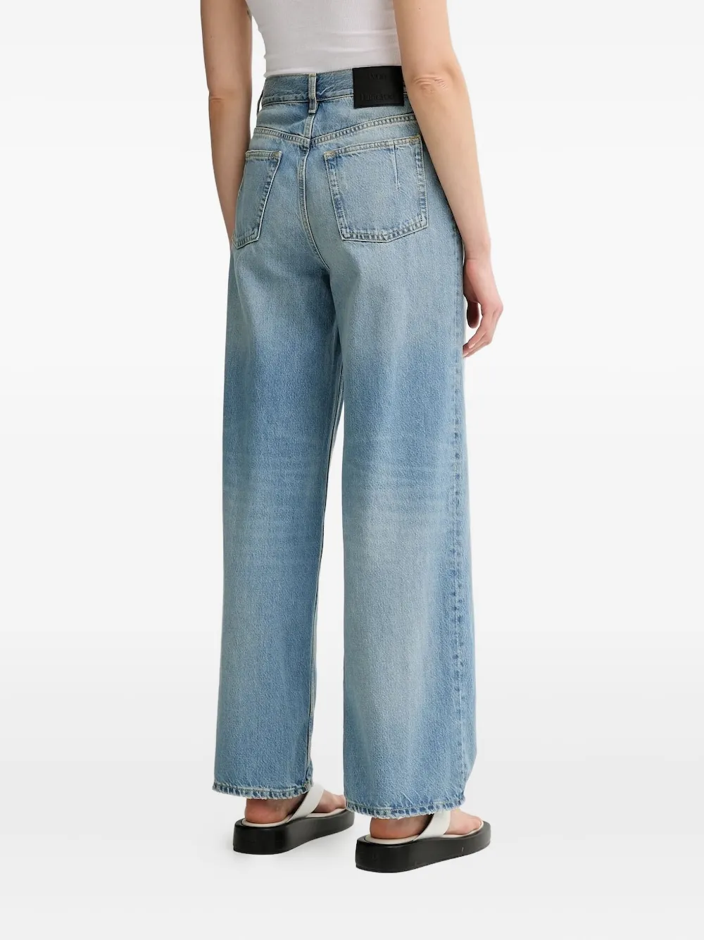 Won Hundred Geplooide jeans Blauw