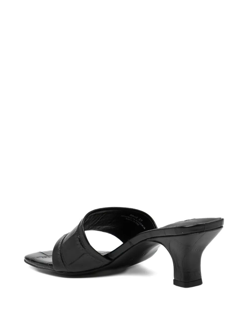 Senso Page sandals Black