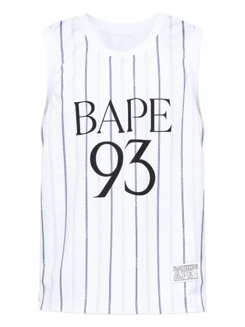 A BATHING APE® pinstripe jersey