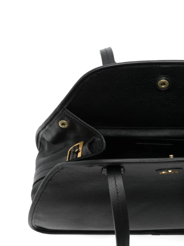 Vivienne Westwood レザーショルダーバッグ | ブラック | FARFETCH JP