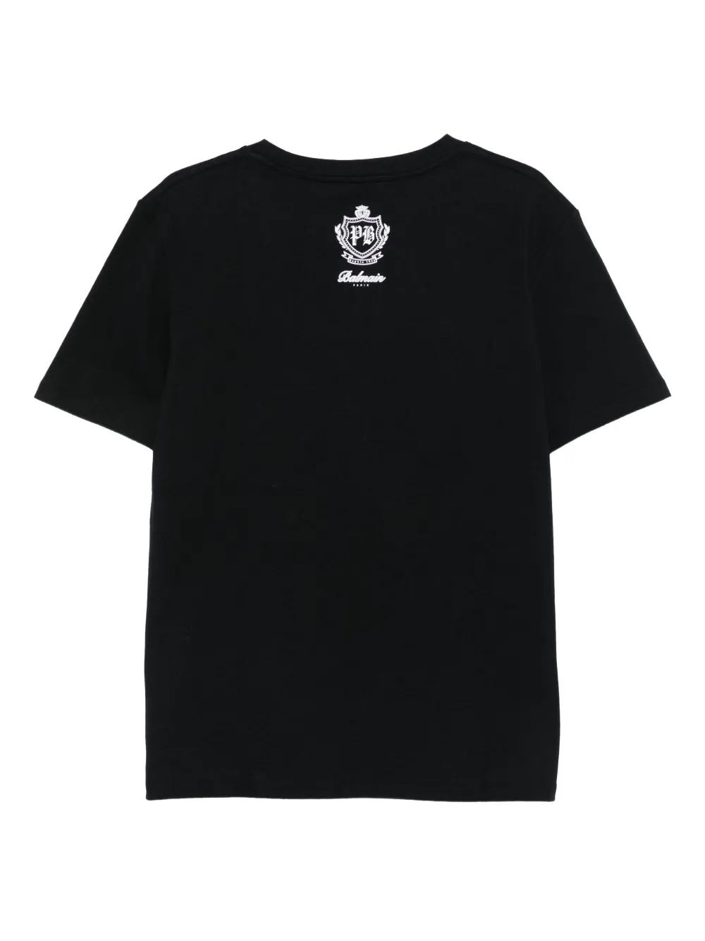 Balmain crew-neck t-shirt - Zwart