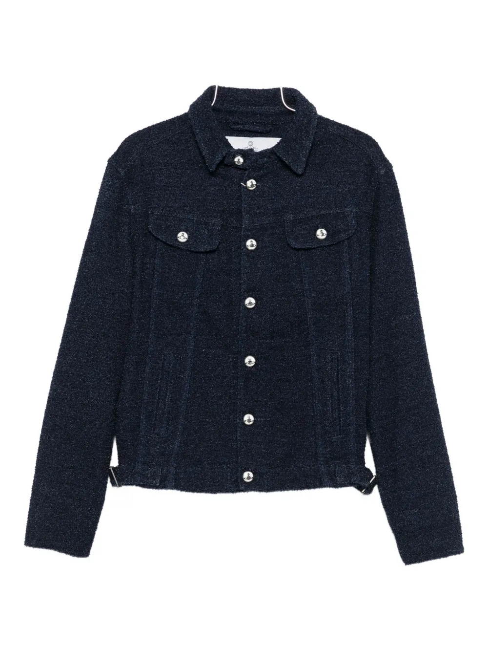 Vivienne Westwood button-fastening denim jacket - Blu