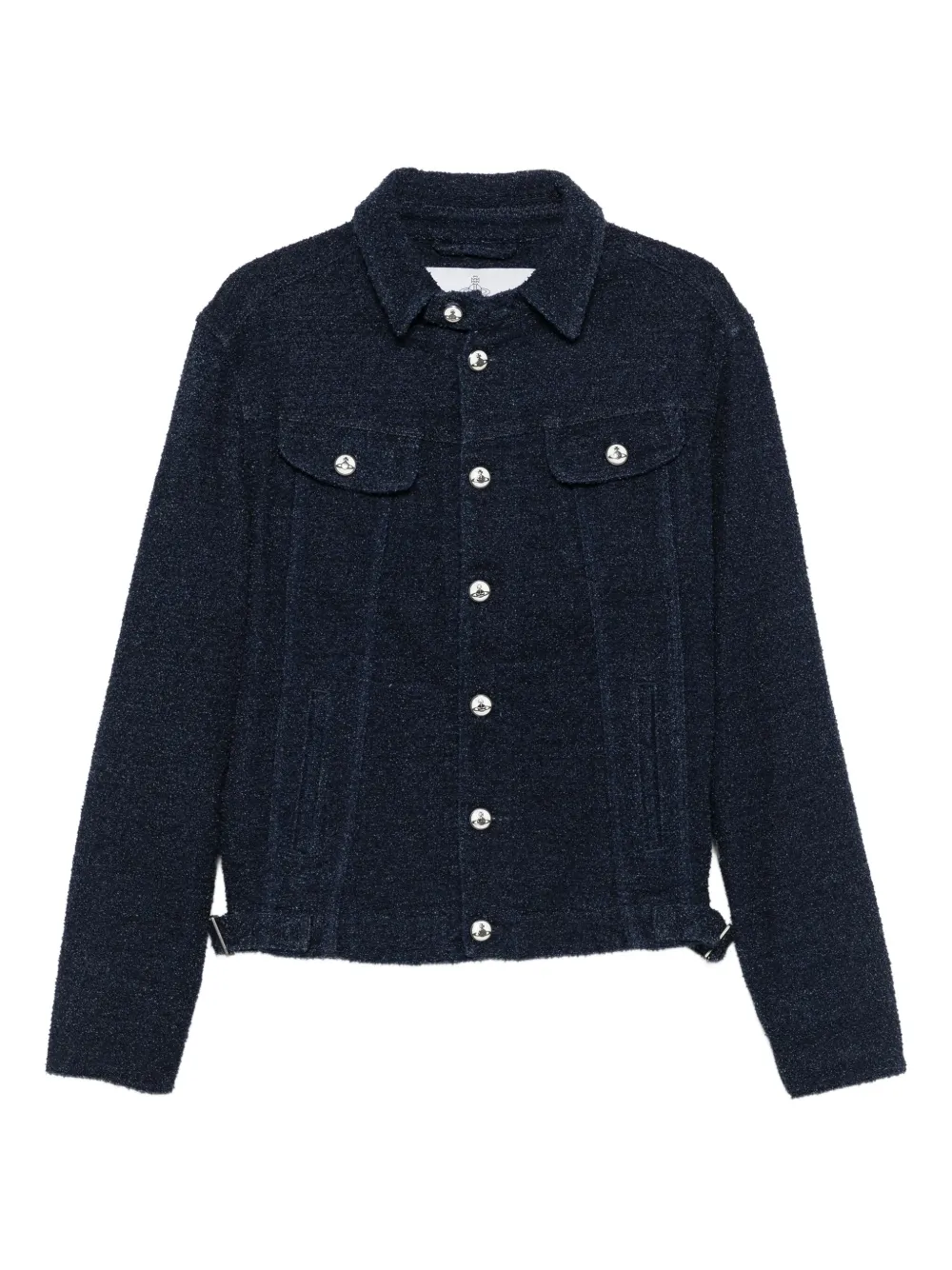 Vivienne Westwood button-fastening denim jacket Blauw