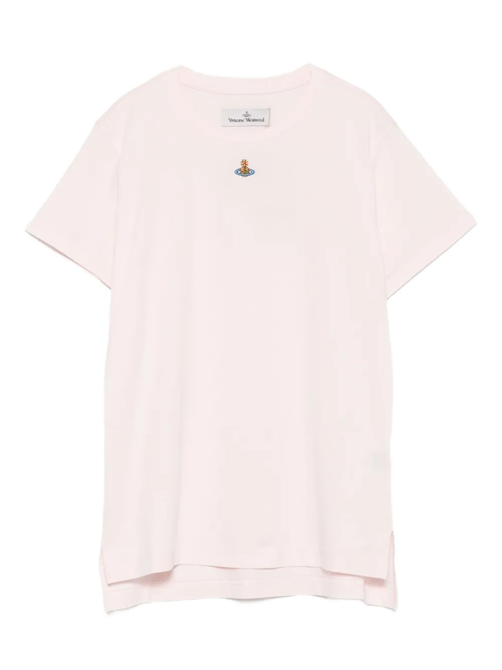 Vivienne Westwood Katoenen top verfraaid met orb kralen Roze
