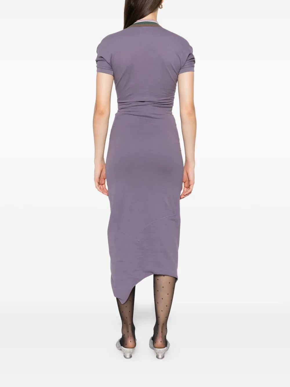 Vivienne Westwood Trekking midi-jurk Paars
