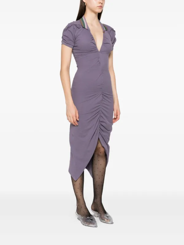 Vivienne Westwood Pulling Midi Dress | Purple | FARFETCH