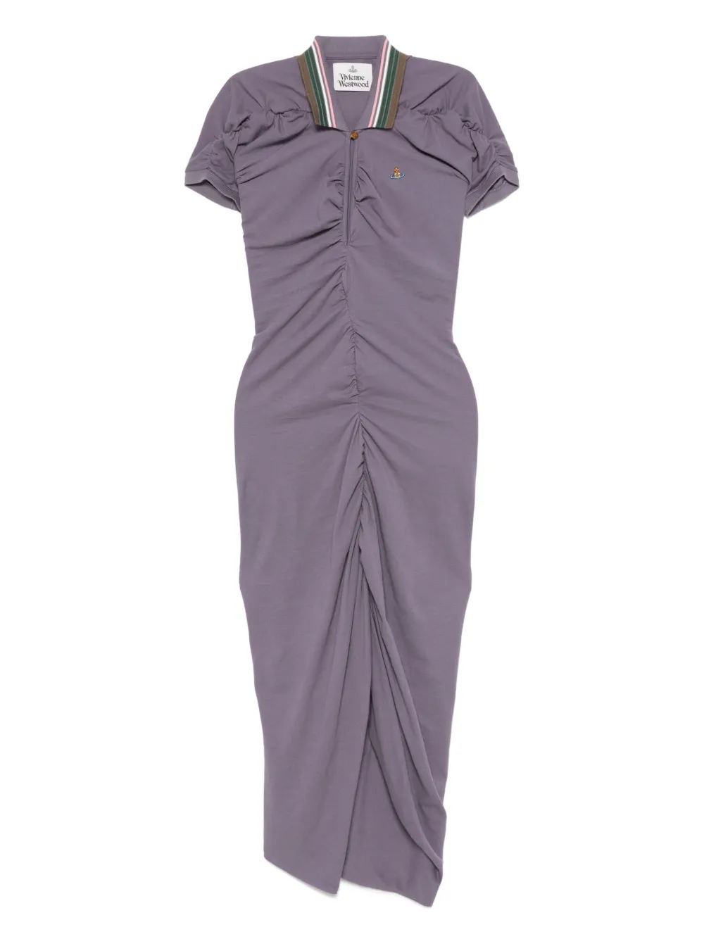 Vivienne Westwood Pulling midi dress | Purple | Image 1