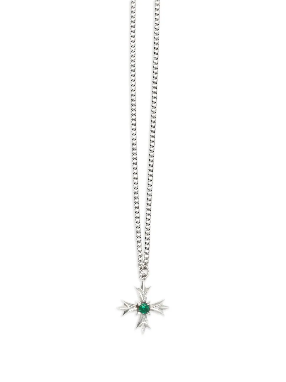 Emanuele Bicocchi collar con dije de estrella | plateado | Image 1