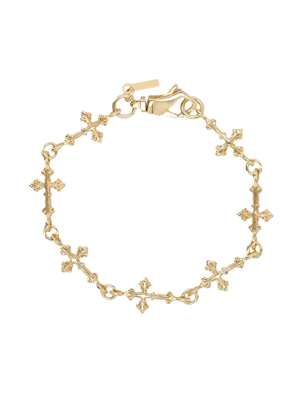 Emanuele Bicocchi Avelli cross bracelet | Gold | Image 1