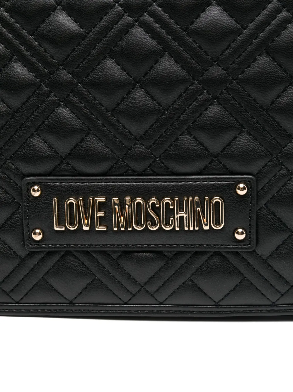 Love Moschino Gewatteerde schoudertas Zwart